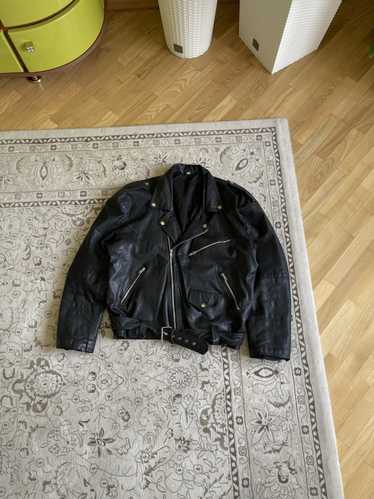 Avant Garde × Leather Jacket × Vintage Vintage Le… - image 1