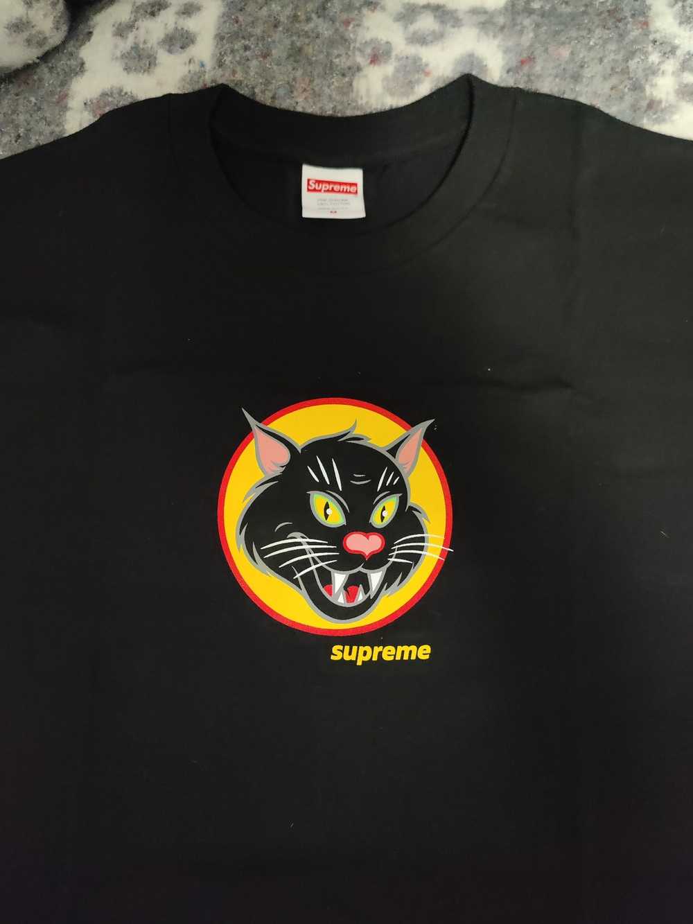 Supreme SS20 Supreme Black Cat Tee - image 2