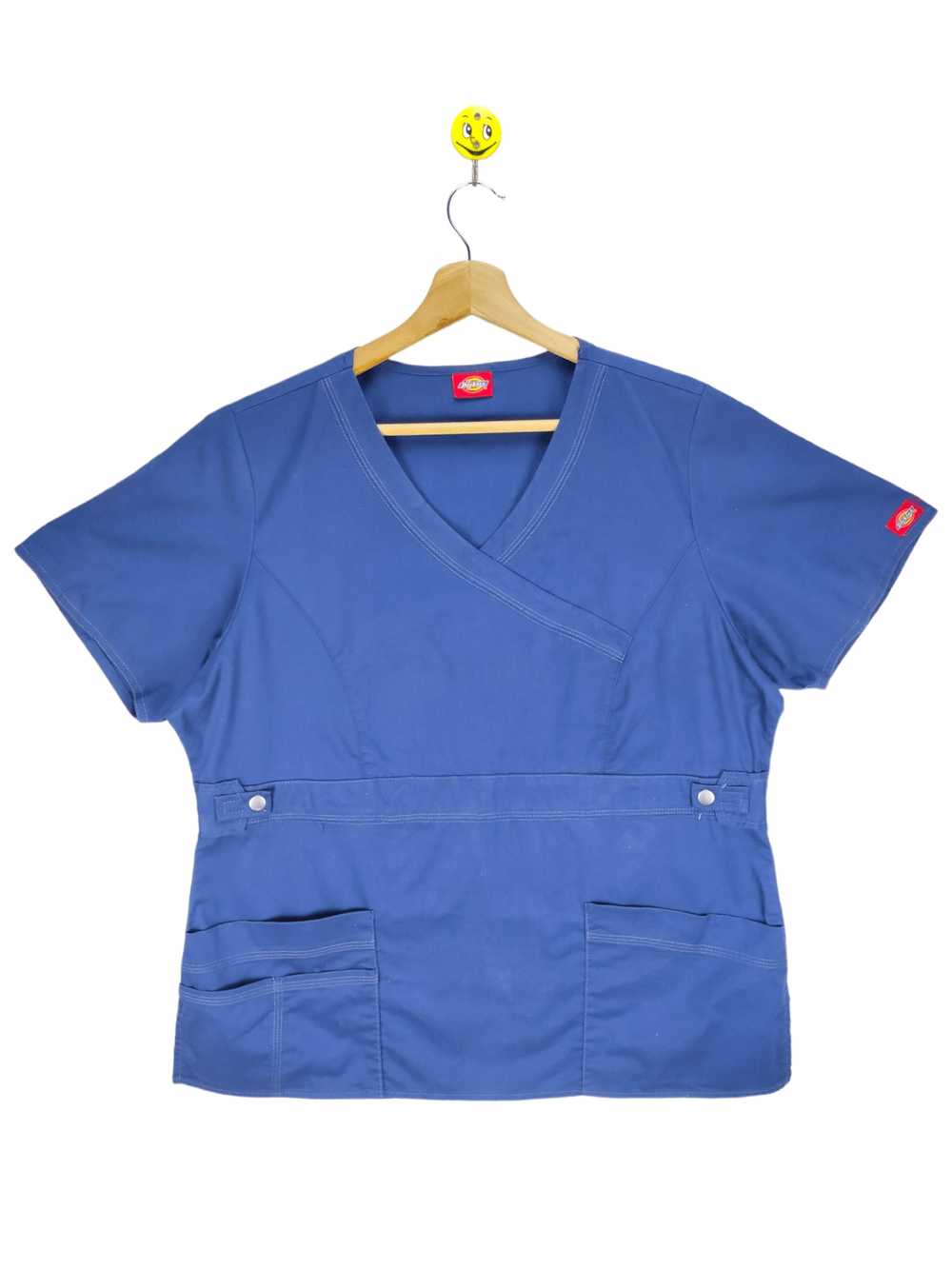 Dickies × Workers Steals🔥Dickies Blue Scrub Top … - image 1