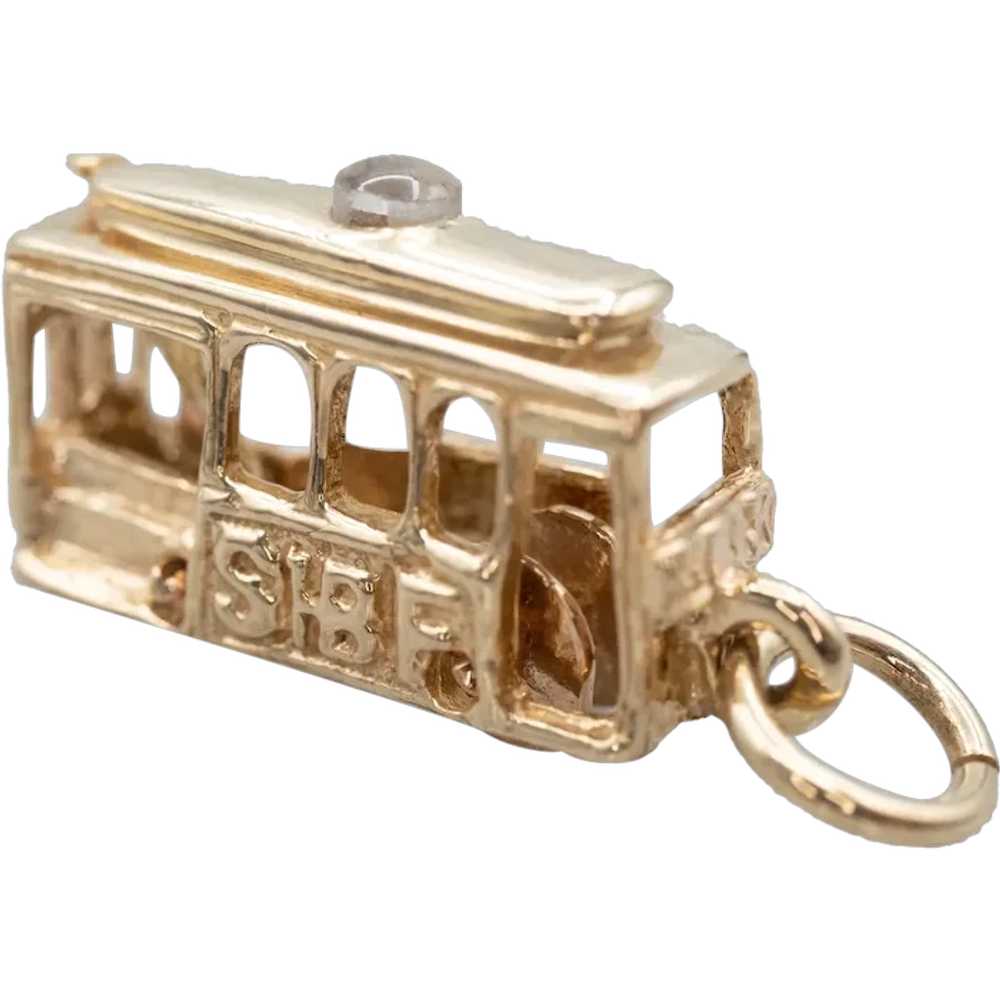 San Francisco Cable Car Charm - image 1