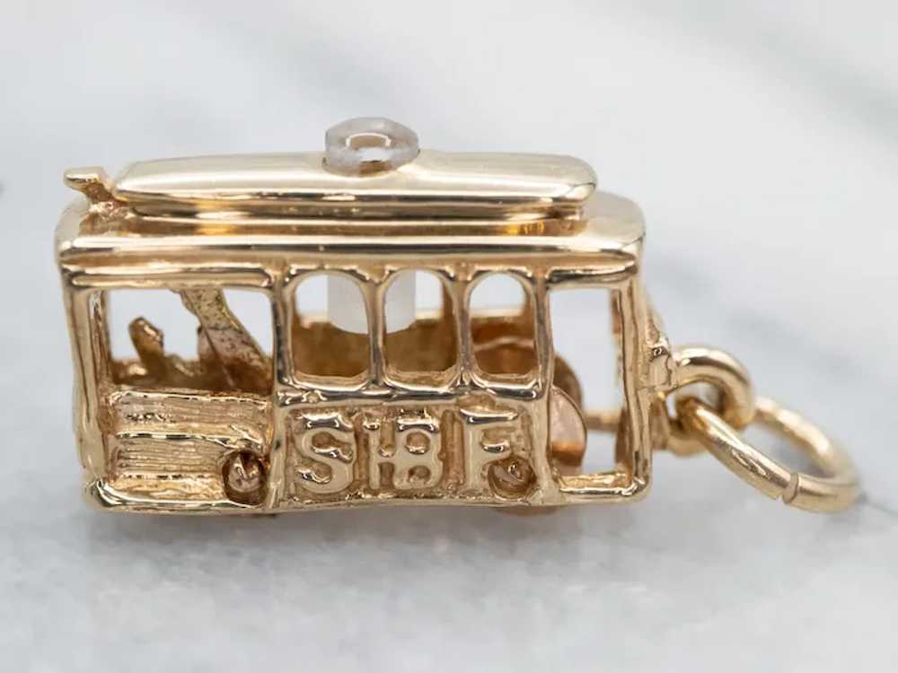 San Francisco Cable Car Charm - image 2