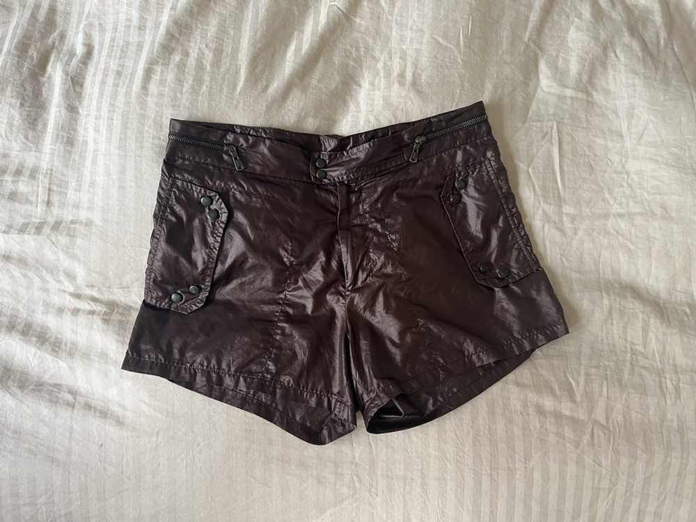 Yves Saint Laurent 2000s ysl nylon shorts - image 1