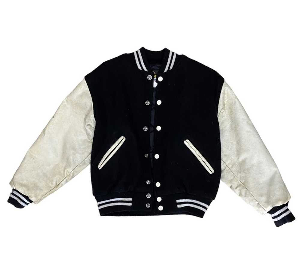 KTZ Oakland Raiders Bomber Jacket in Black for Men