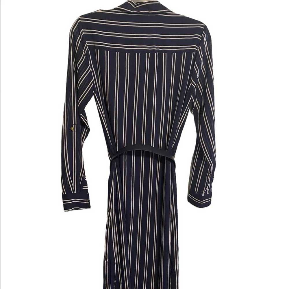 Michael Kors Michael Kors vertical striped navy d… - image 2