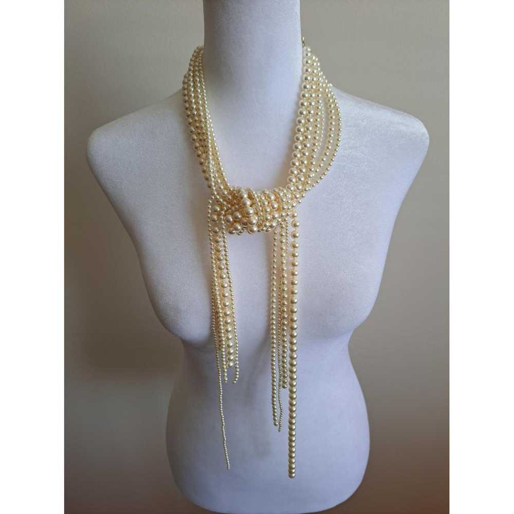 Chanel Cc pearl necklace - image 11