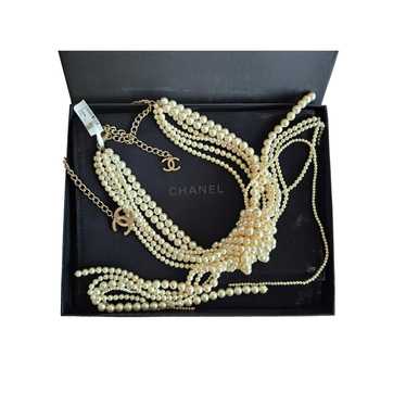 Chanel Cc pearl necklace - image 1