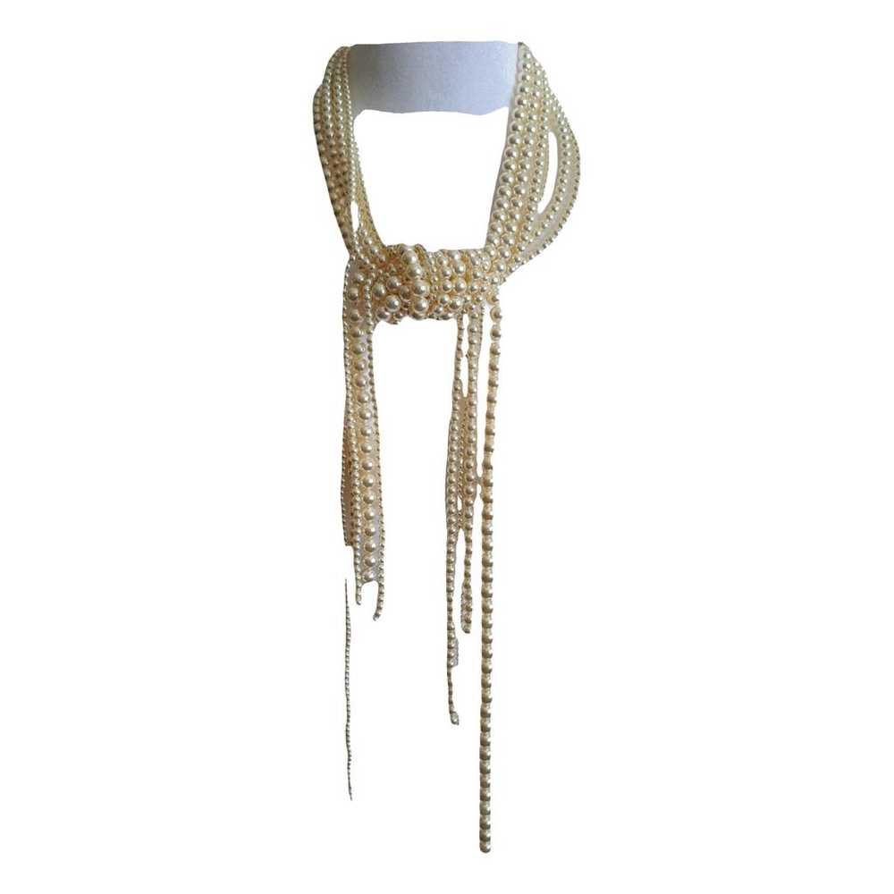 Chanel Cc pearl necklace - image 2