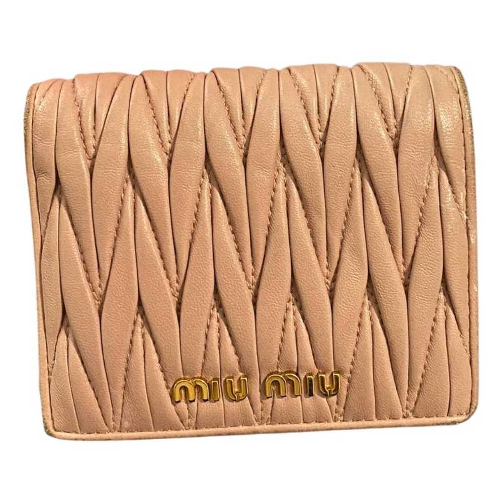 Miu Miu Leather wallet - image 1
