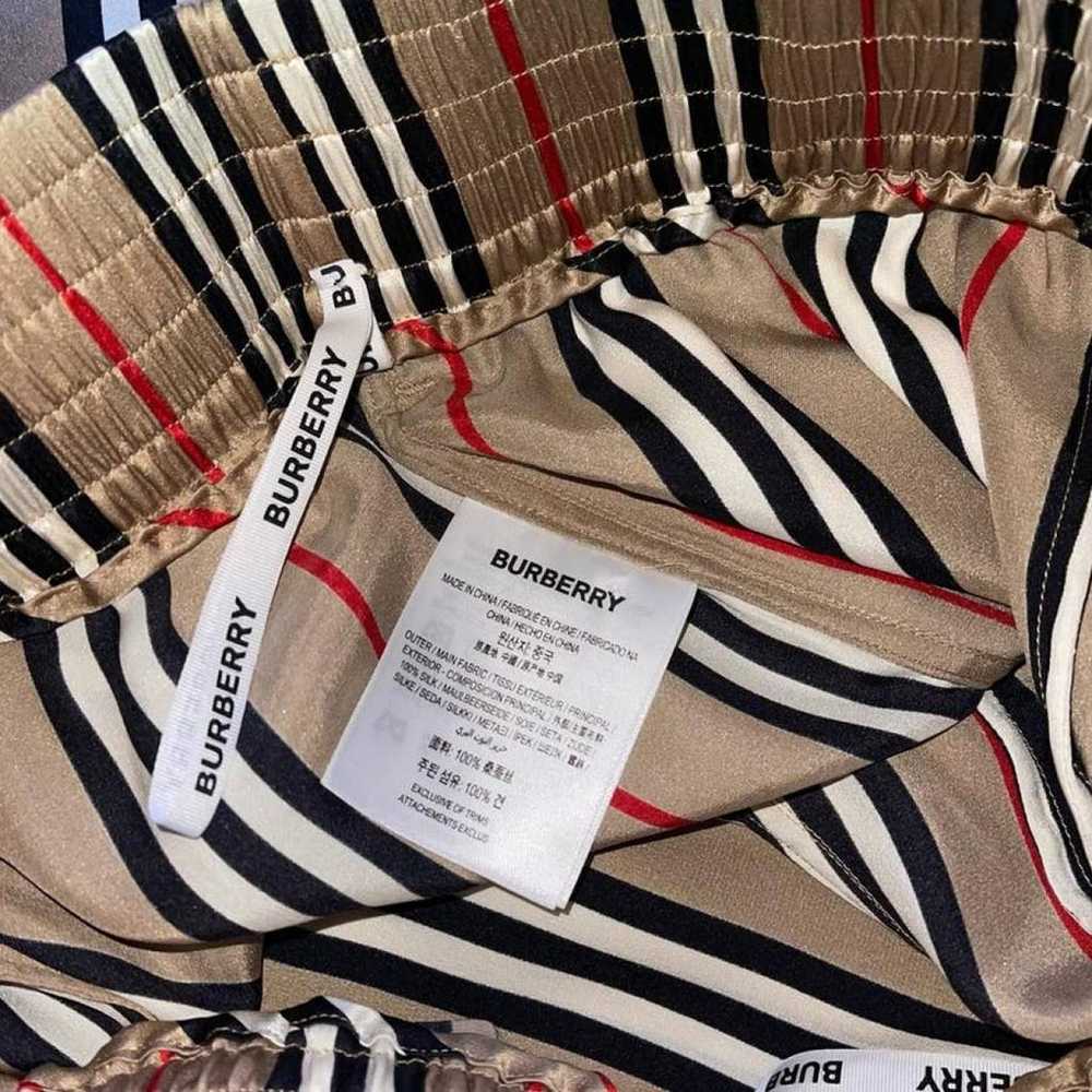 Burberry Silk shorts - image 4