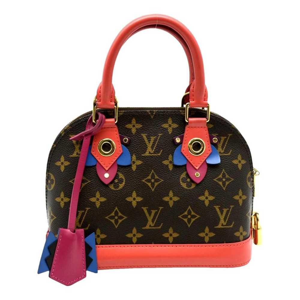 Louis Vuitton Alma Bb cloth satchel - image 1