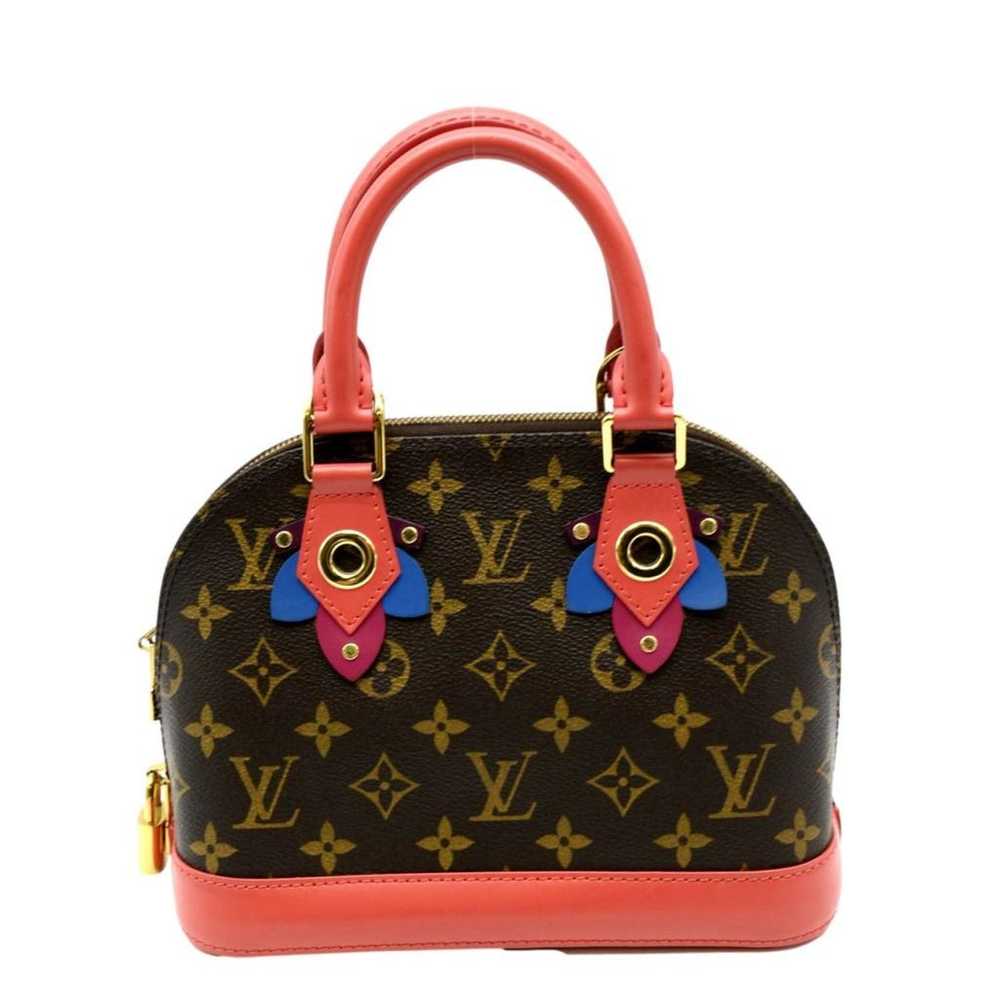 Louis Vuitton Alma Bb cloth satchel - image 4