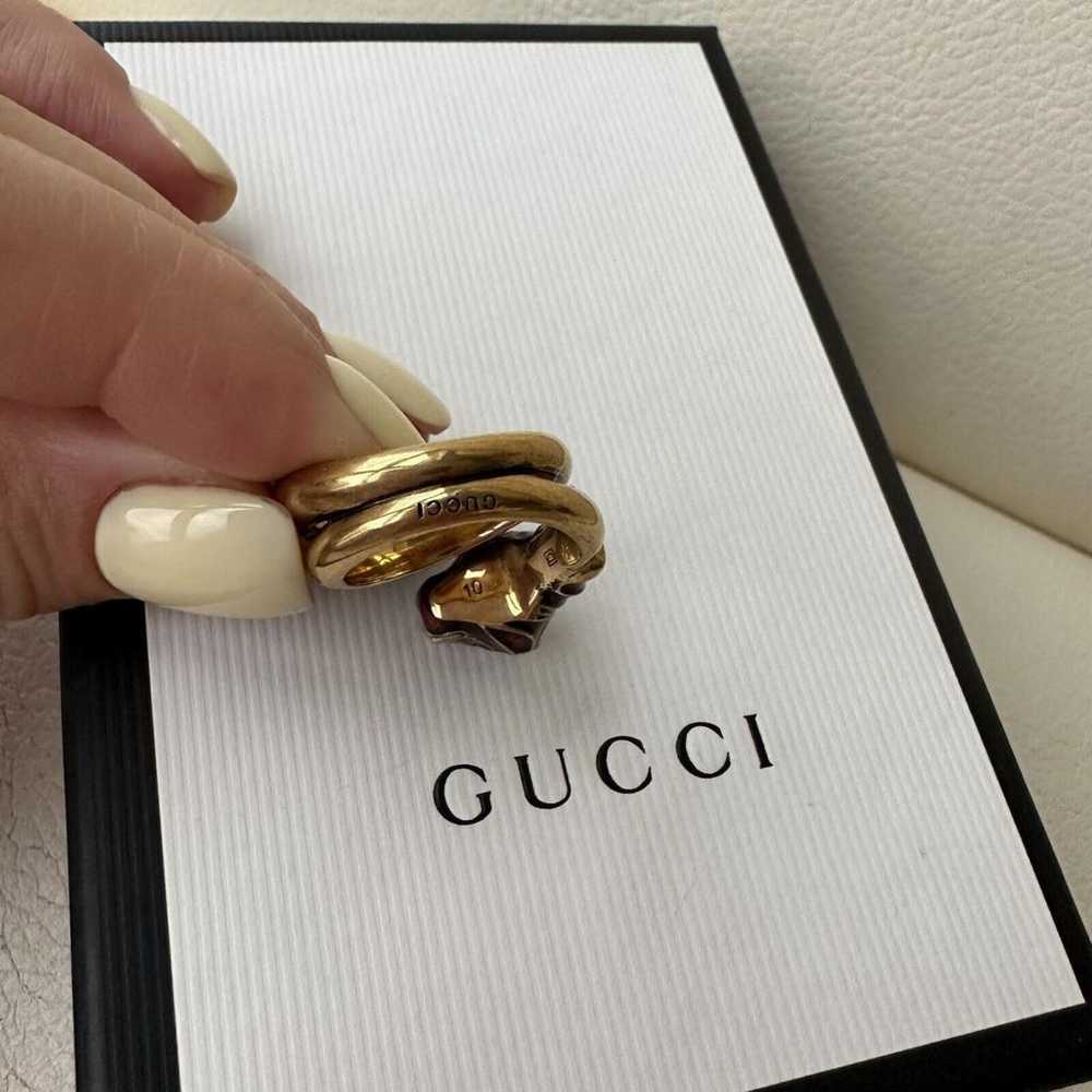 Gucci Crystal ring - image 9