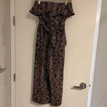 Python Pattern Jumpsuit - image 1