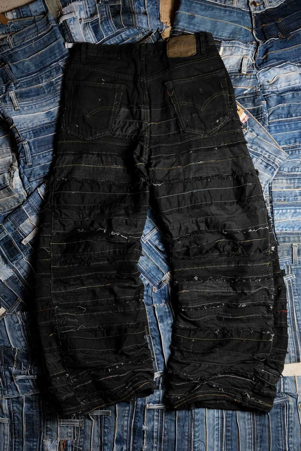 Vintage Remake Vintage Patchwork Denim Jeans - image 8