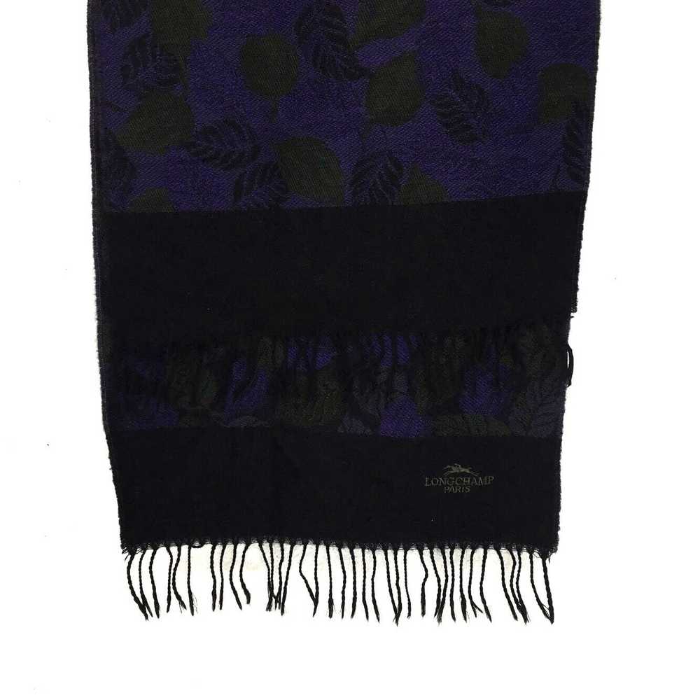 Longchamp LONGCHAMP PARIS Falling Leaves Muffler … - image 3