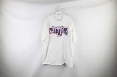 New York Giants Retro 90s Super bowl Unisex White short sleeve T shirt  NH1177