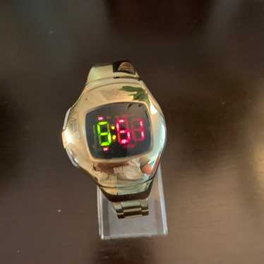 ジャンク CITIZEN independent 1481010 A2115 Futuristic gents Citizen Independent 1481010 'jump hour