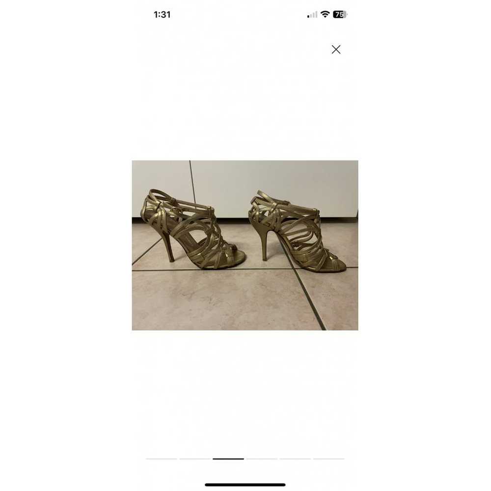 Nicole Brundage Leather sandals - image 3