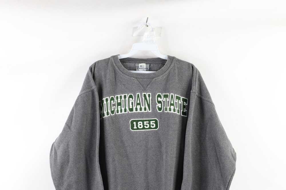 Vintage Vintage Michigan State University Crewnec… - image 2