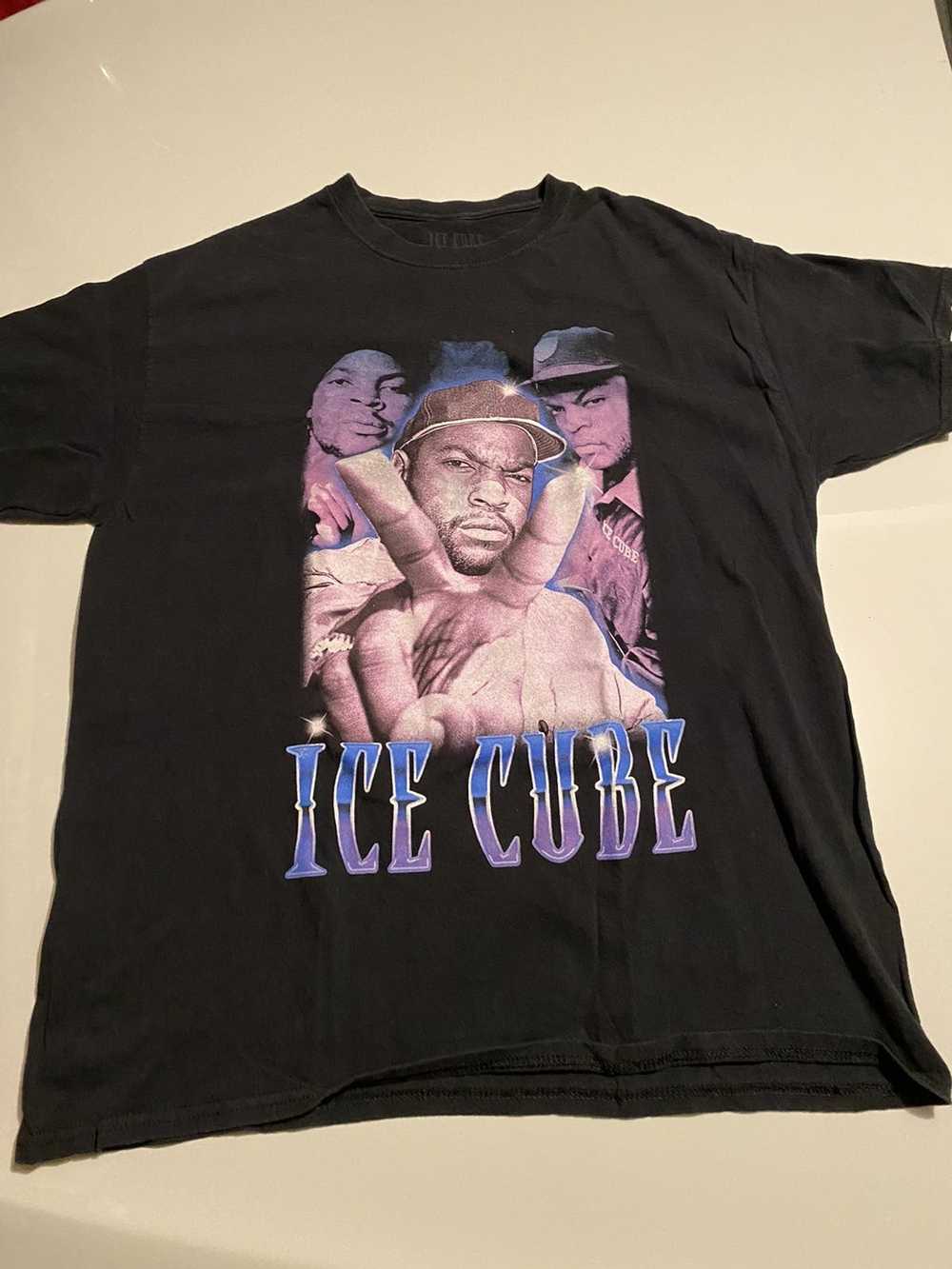 Streetwear Ice cube rap tee t-shirt hip hop Tupac… - image 1