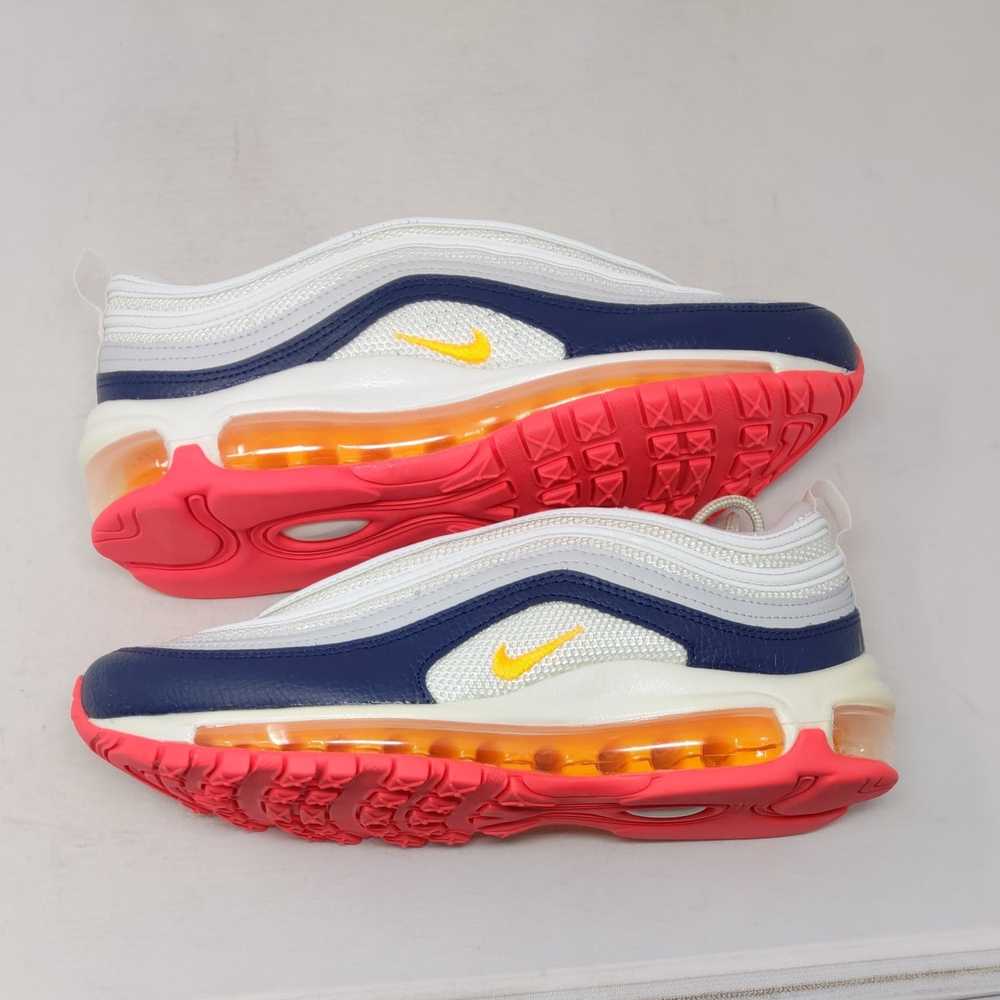 Nike Wmns Air Max 97 Platinum Navy Orange - image 1