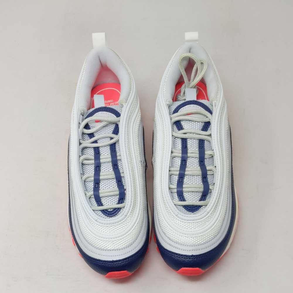 Nike Wmns Air Max 97 Platinum Navy Orange - image 3