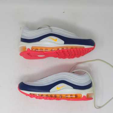 Nike Wmns Air Max 97 Platinum Navy Orange - image 1