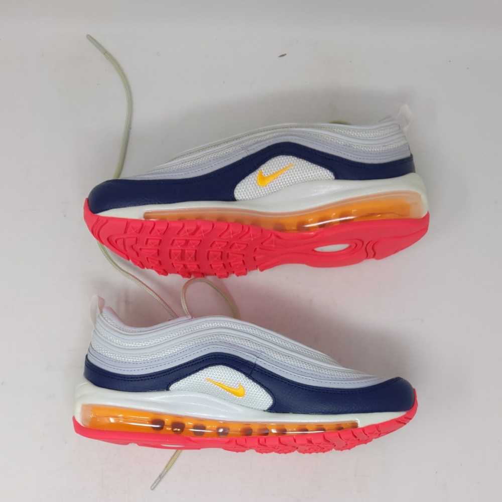 Nike Wmns Air Max 97 Platinum Navy Orange - image 2