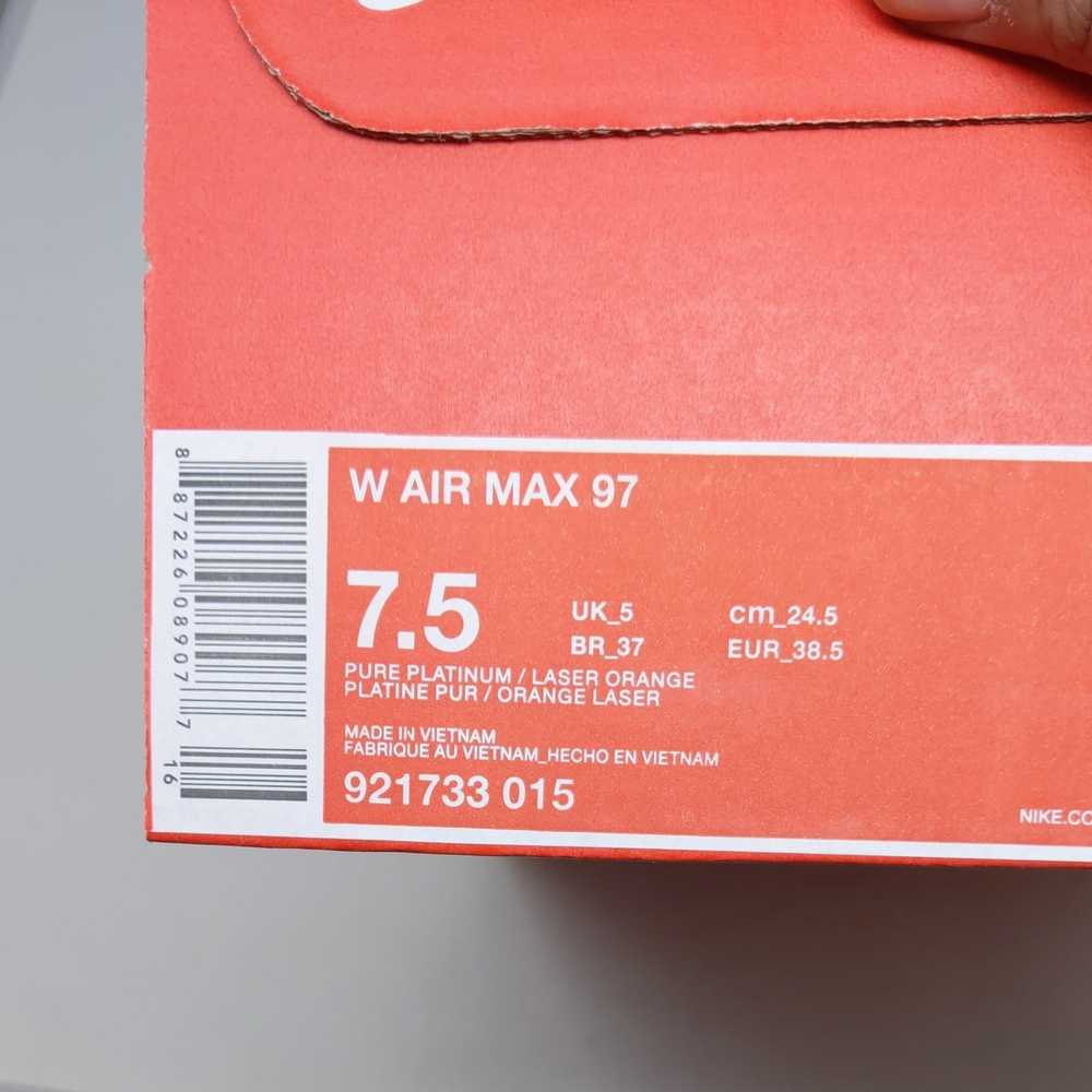 Nike Wmns Air Max 97 Platinum Navy Orange - image 6
