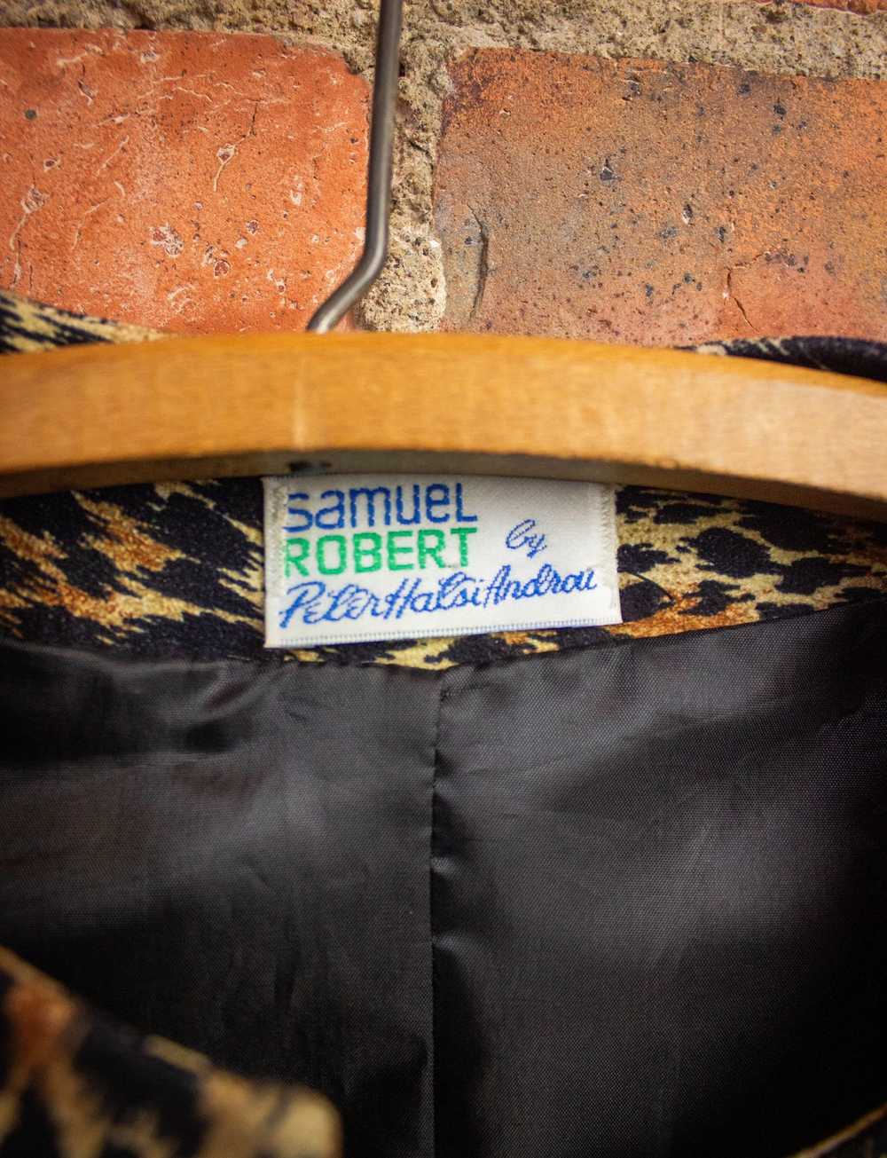 Vintage Vintage Samuel Robert Leopard Bolero 1990… - image 3