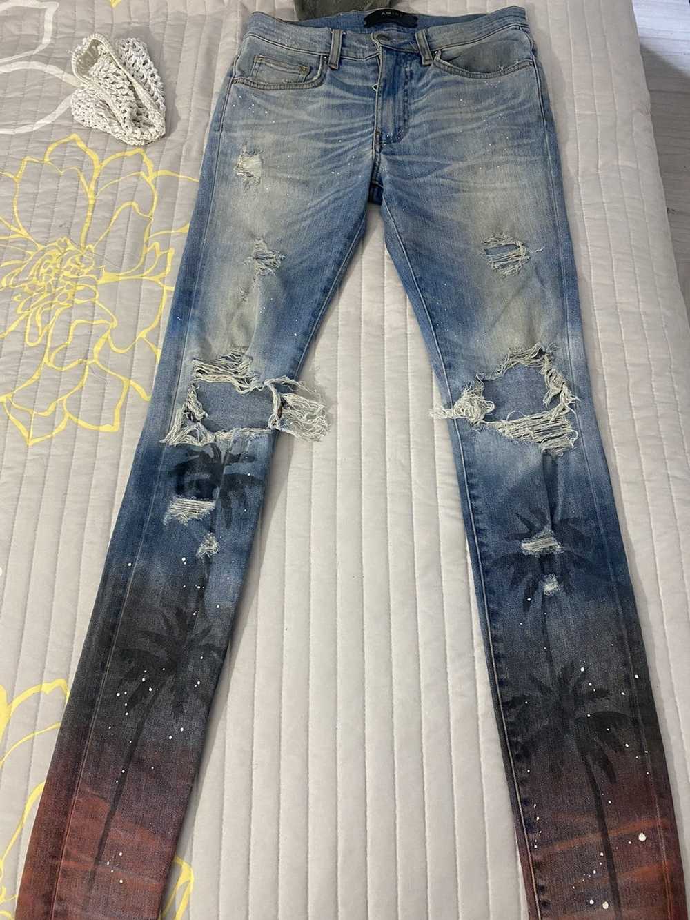 Amiri Amiri Palm Tree Denim - image 4