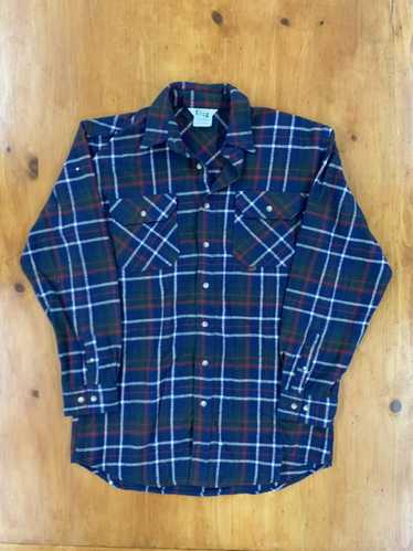 Vintage Vintage 1990s Key Imperial Plaid Flannel