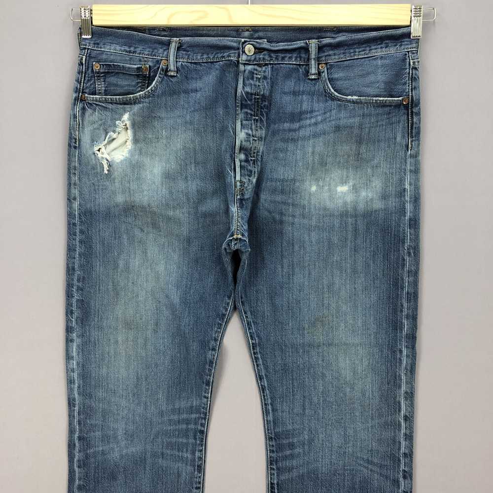 Levi's × Vintage Vintage Levis 501 Distressed Jea… - image 3