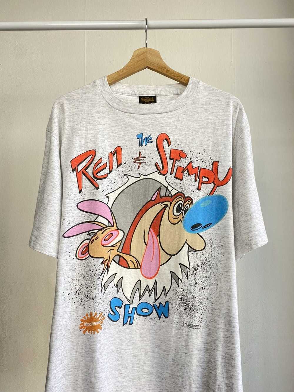 Nickelodeon × Rare × Vintage Vintage 1991 Ren & S… - image 2