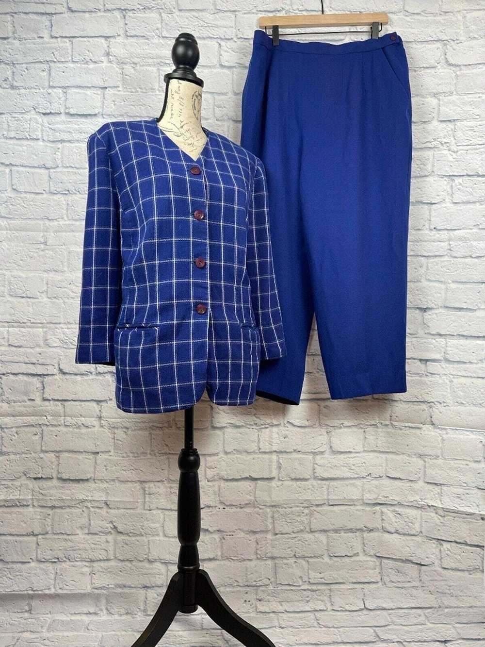 Pendleton Pendleton Plus Pants Suit Blazer and Pa… - image 3
