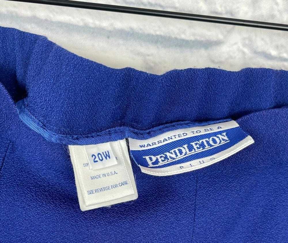 Pendleton Pendleton Plus Pants Suit Blazer and Pa… - image 7
