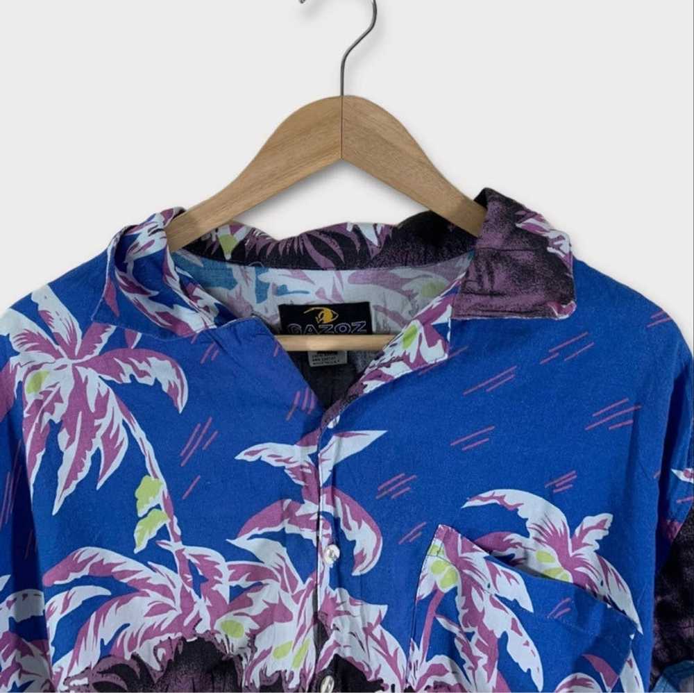 Other Vintage gadzbo cropped surf shirt blouse - image 2