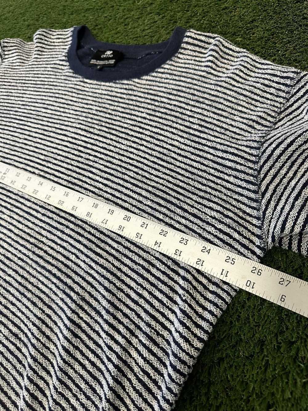 Streetwear JSP x CRTFD white/black striped hemp p… - image 3