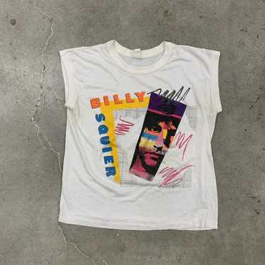 Band Tees × Rock T Shirt × Vintage 80s billy squi… - image 1