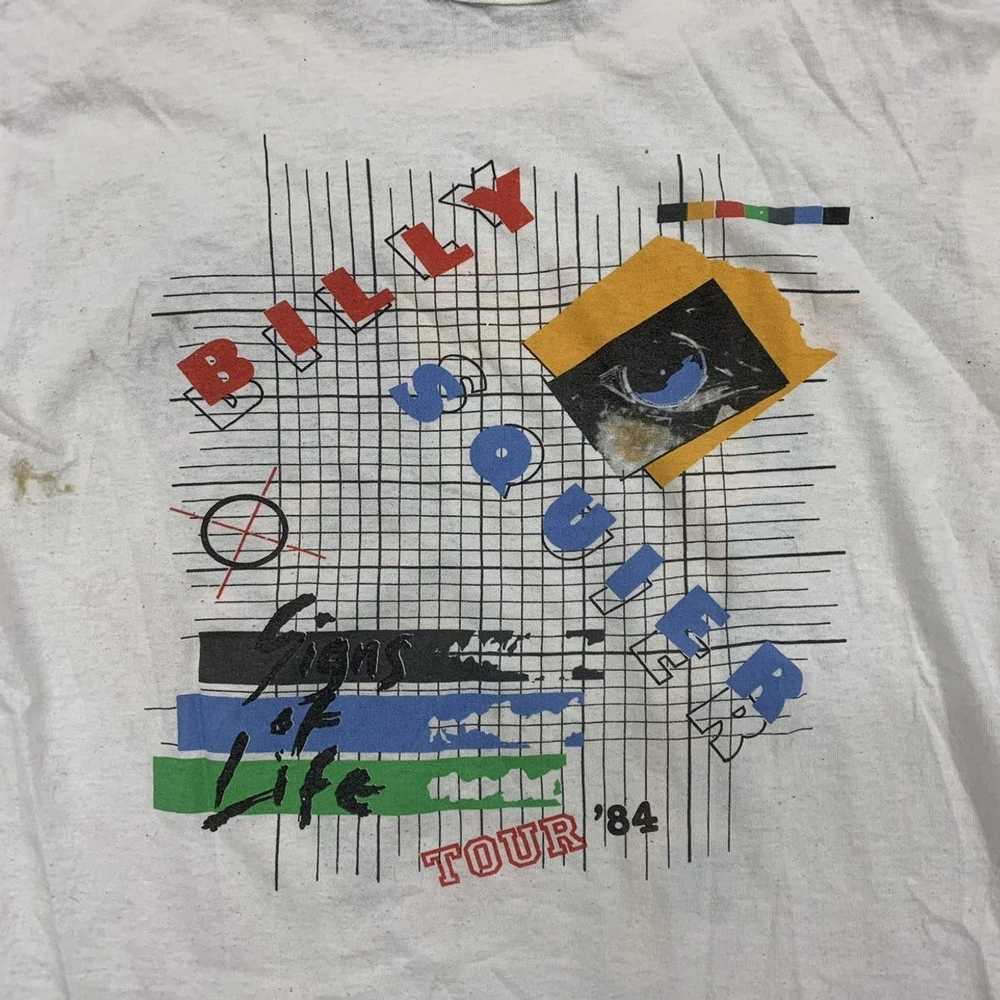 Band Tees × Rock T Shirt × Vintage 80s billy squi… - image 3