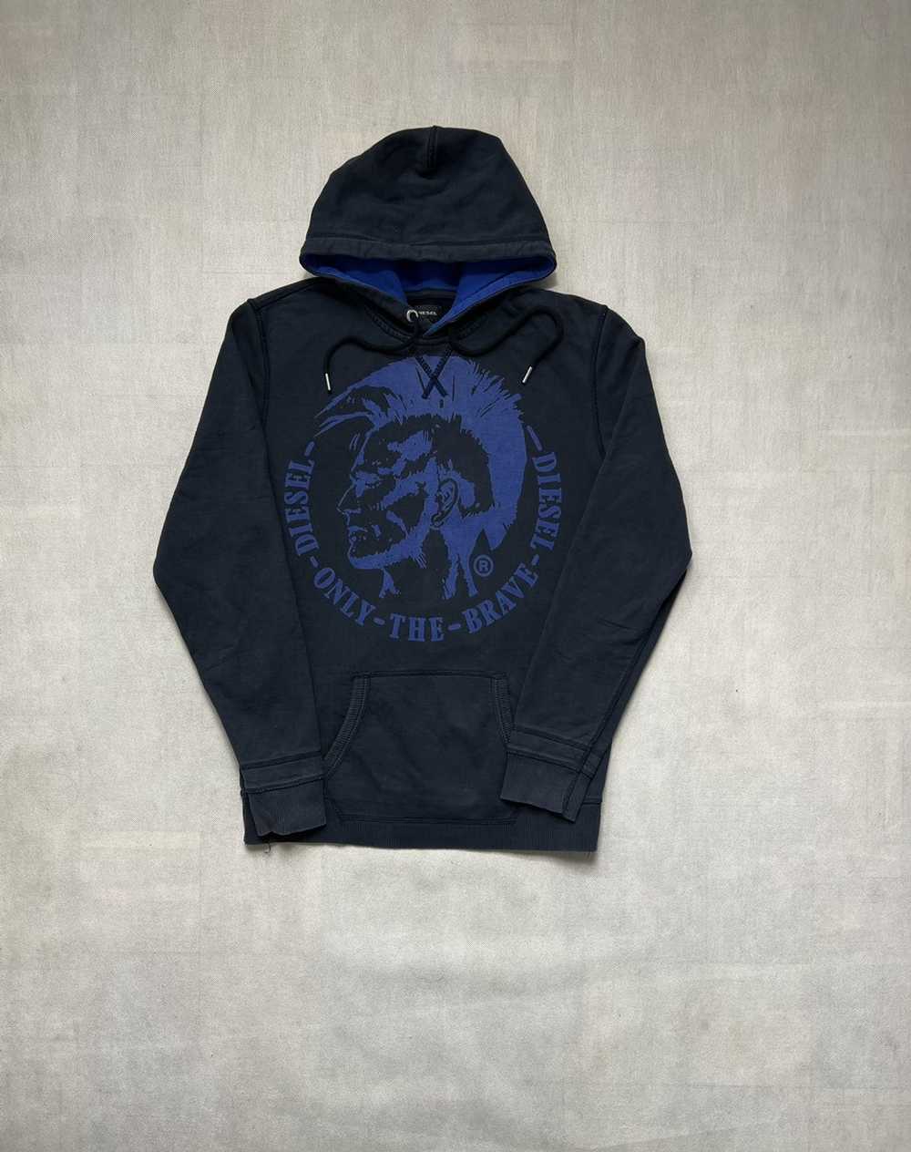 Diesel Hoodie Diesel big logo navy - image 1