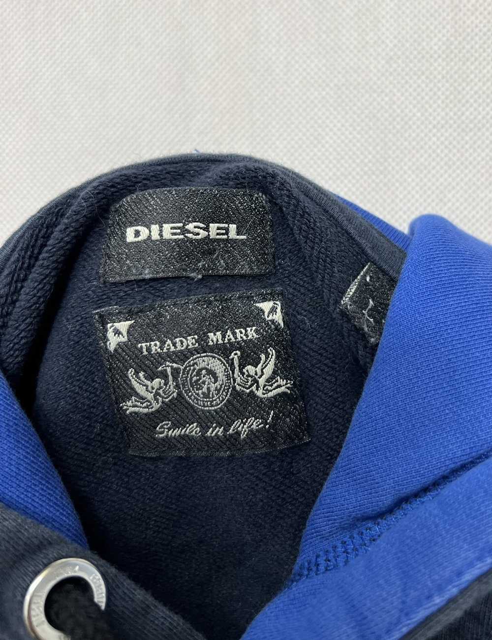 Diesel Hoodie Diesel big logo navy - image 4