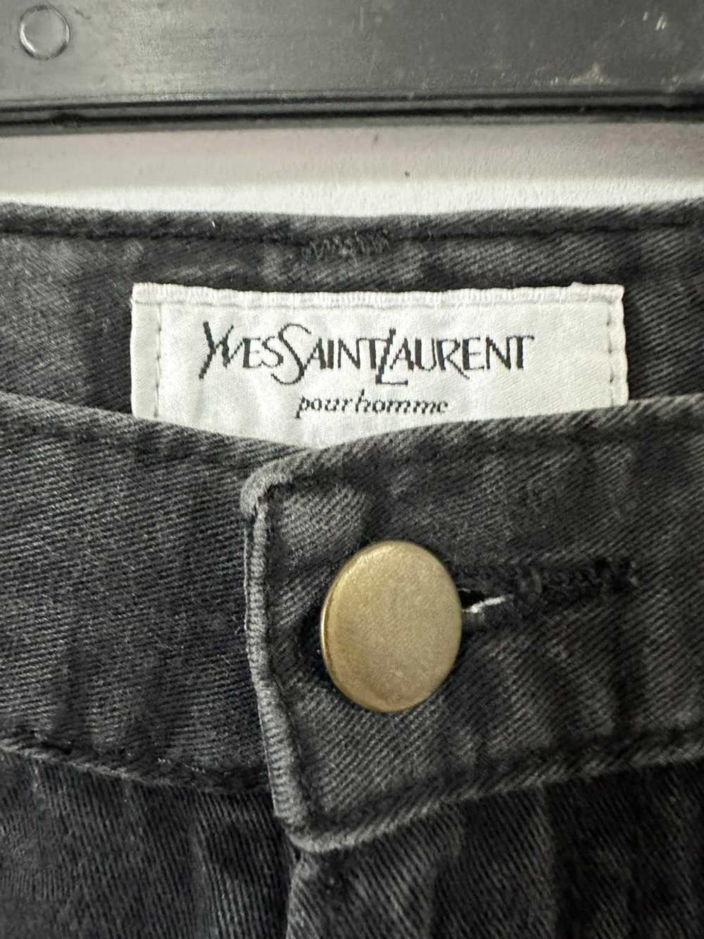 Yves Saint Laurent Yvest Saint Lauren Denim Pants - image 1