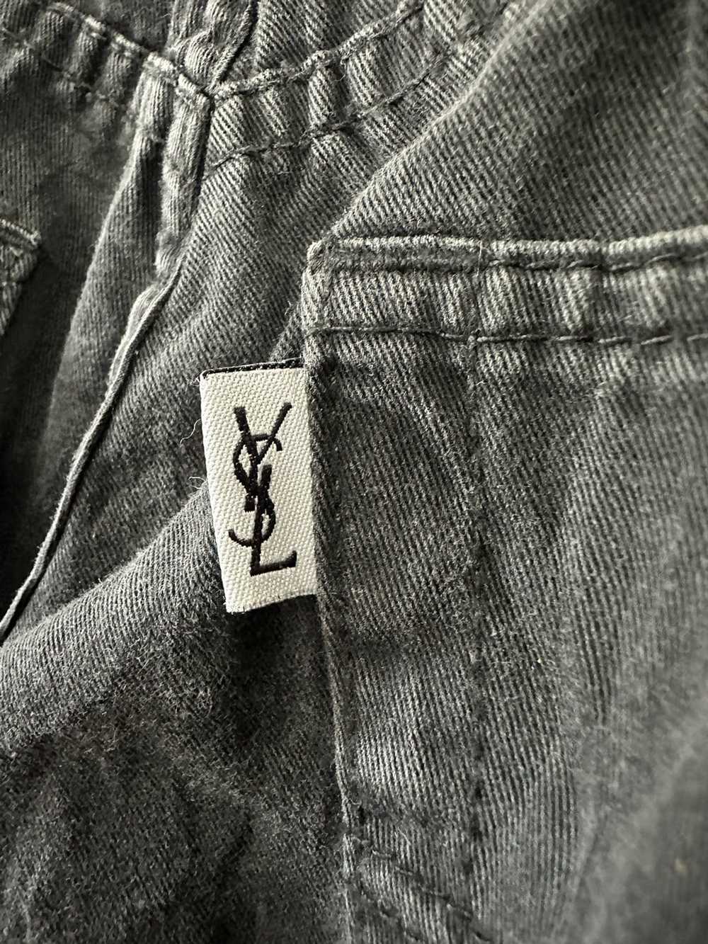 Yves Saint Laurent Yvest Saint Lauren Denim Pants - image 4