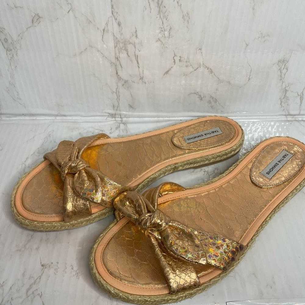 Tabitha Simmons Tabitha Simmons Sandals Metallic … - image 2