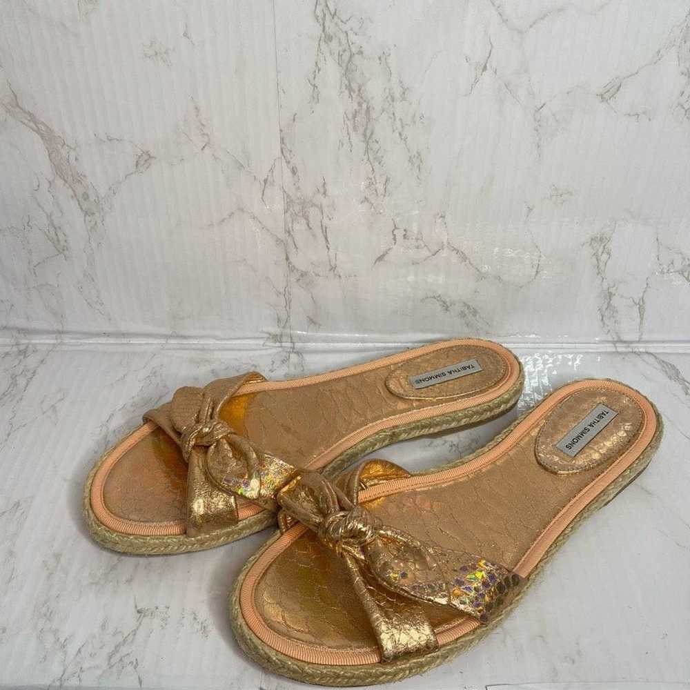 Tabitha Simmons Tabitha Simmons Sandals Metallic … - image 3