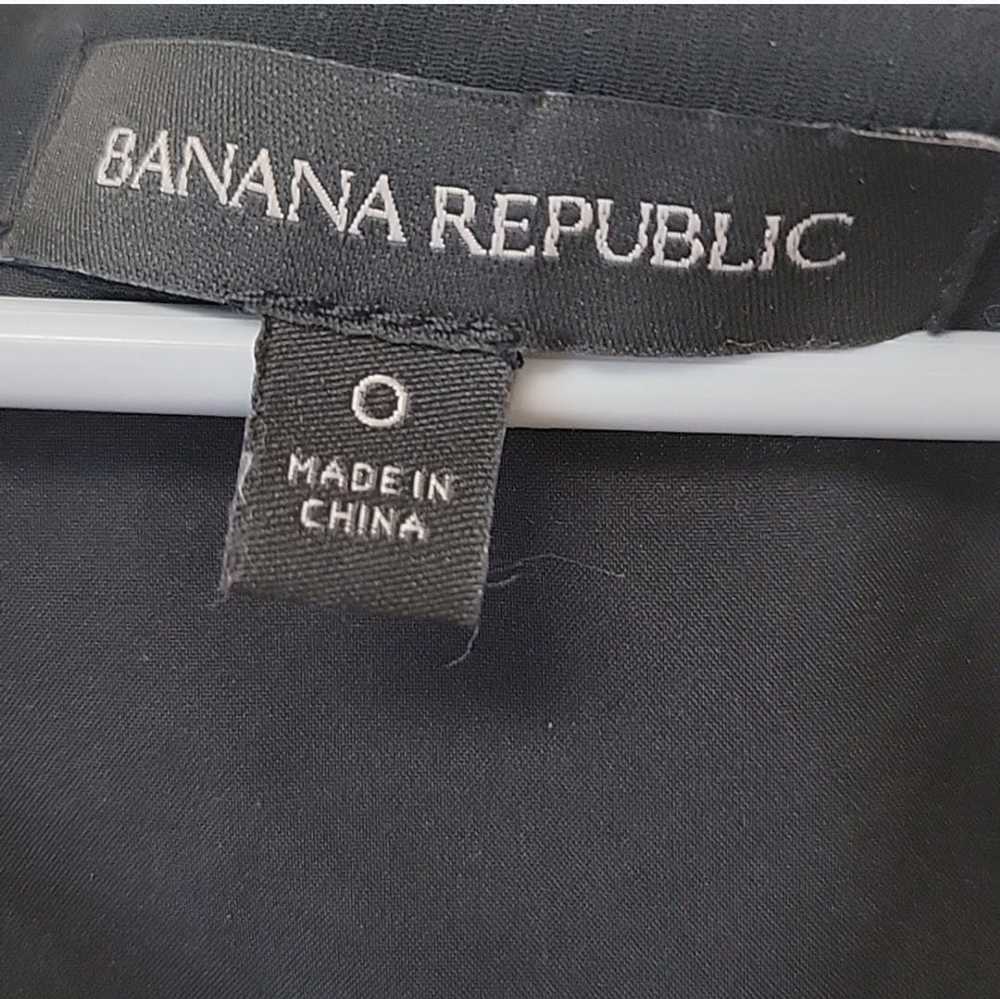 Banana Republic Black Sleeveless layered pleated … - image 4