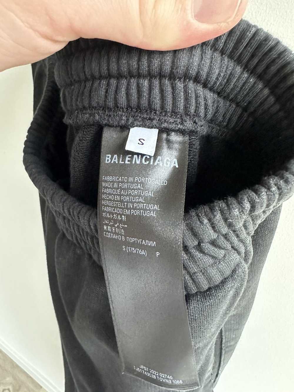 Balenciaga BALENCIAGA RARE BLACK SKATER SWEATPANT… - image 5