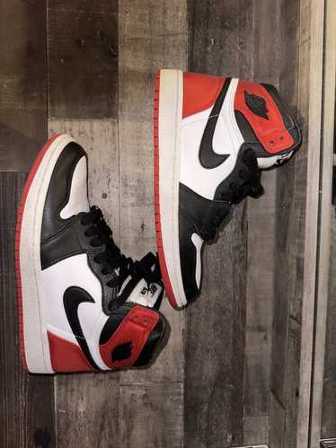 Nike Jordan 1 Satin Black Toe