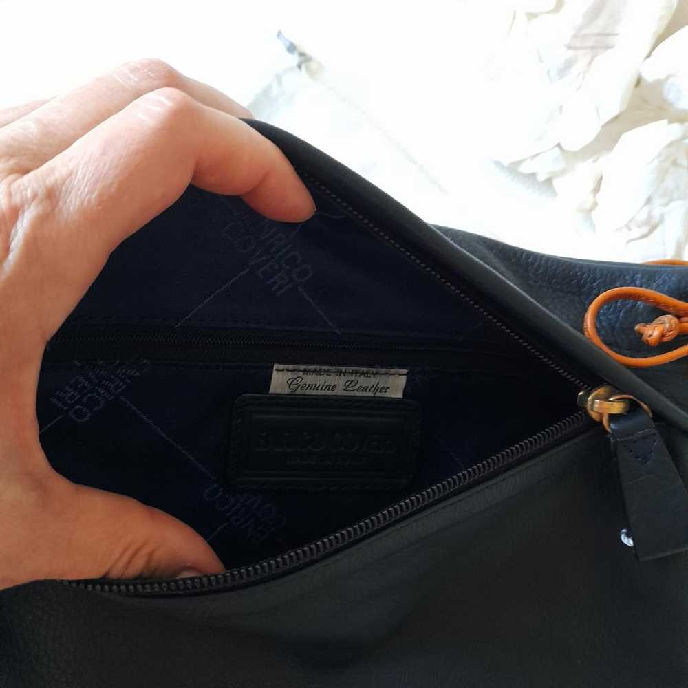 Enrico Coveri Leather clutch bag - image 5